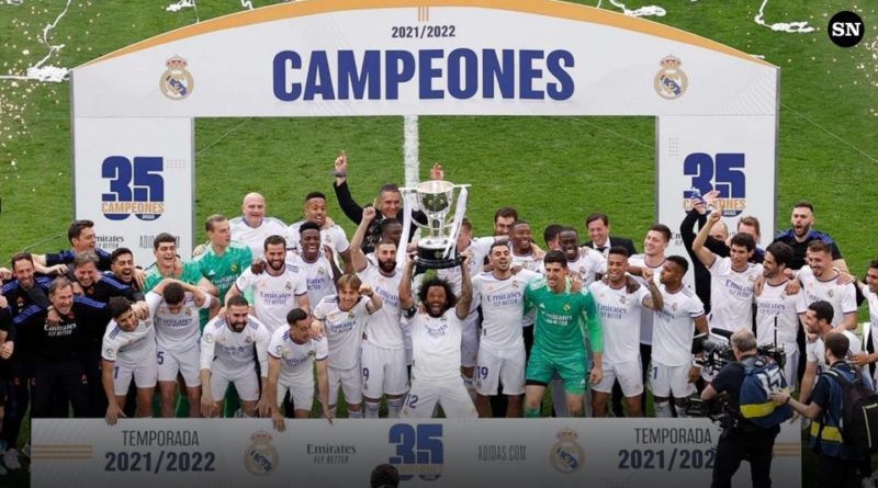 El Real Madrid campeón de España